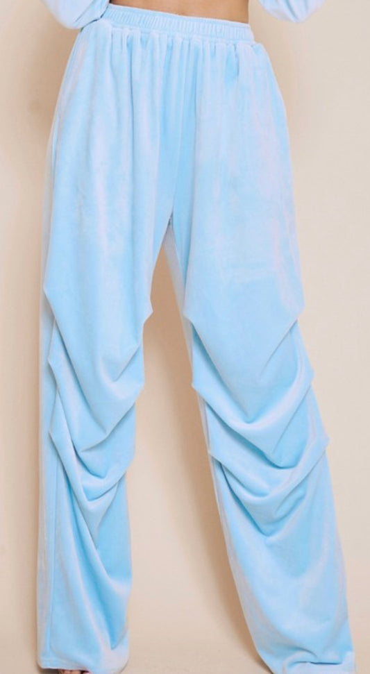 Blue Sky Velour Tracksuit